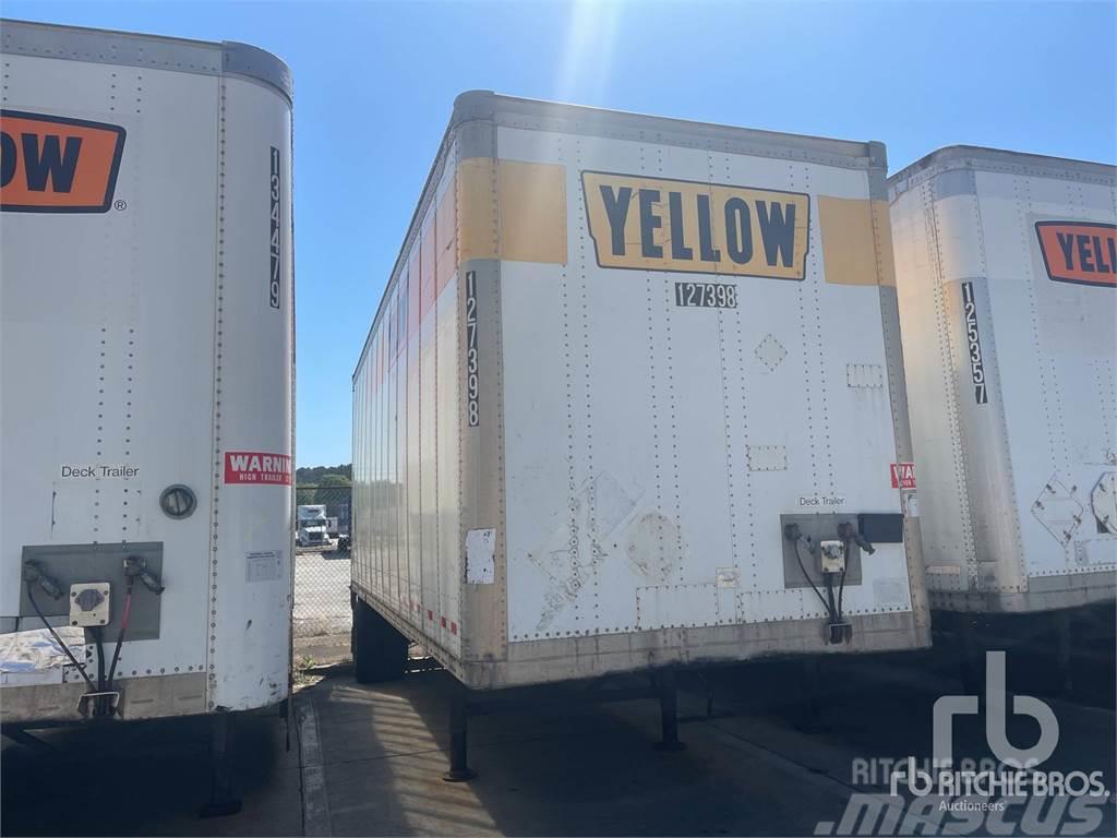 Wabash 28 ft S/A Box body semi-trailers