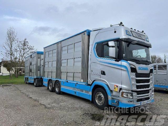 Scania BETAILLERE+REM S650 Chassis Cab trucks