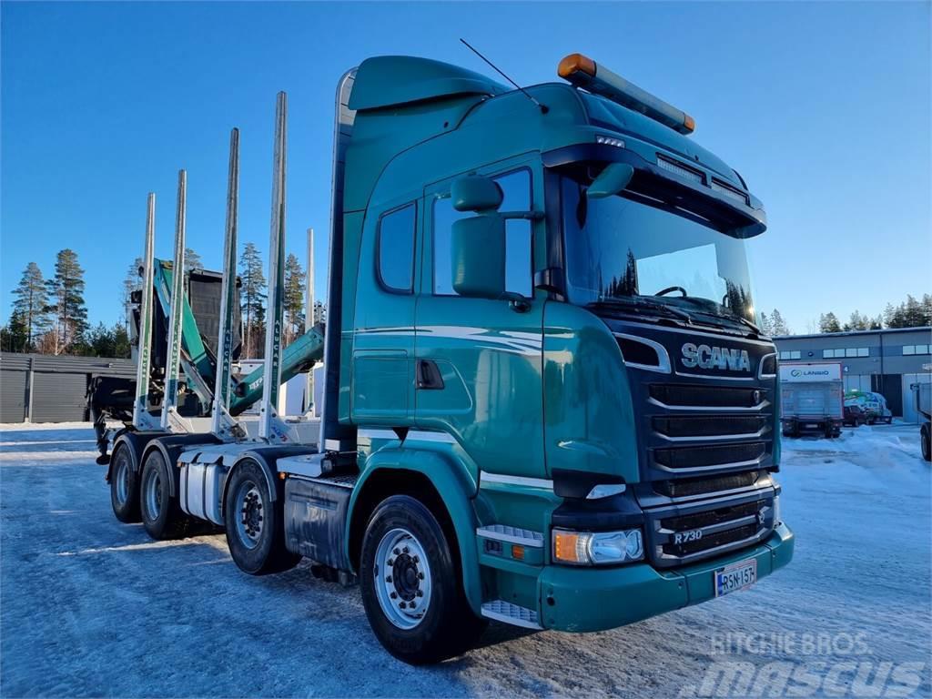 Scania R730 8x4 Timber trucks