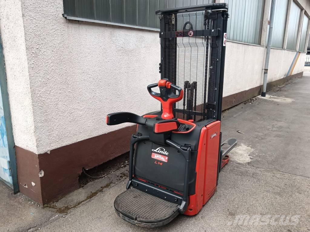 Linde L14AP Gerbeur accompagnant