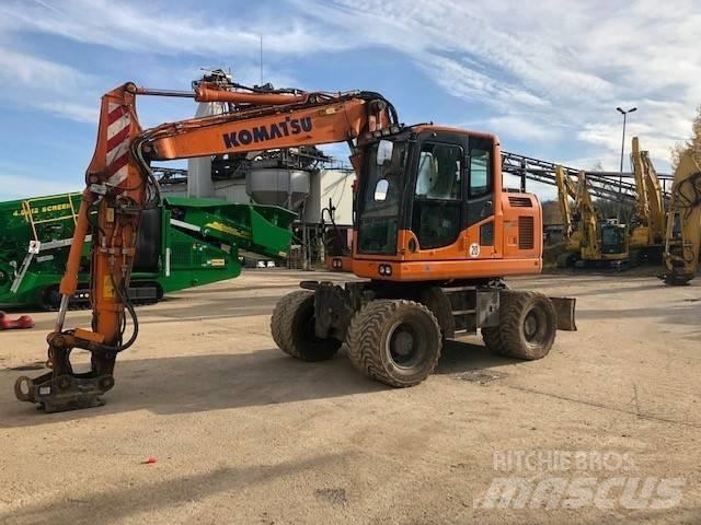 Komatsu PW148-10 Pelle sur pneus