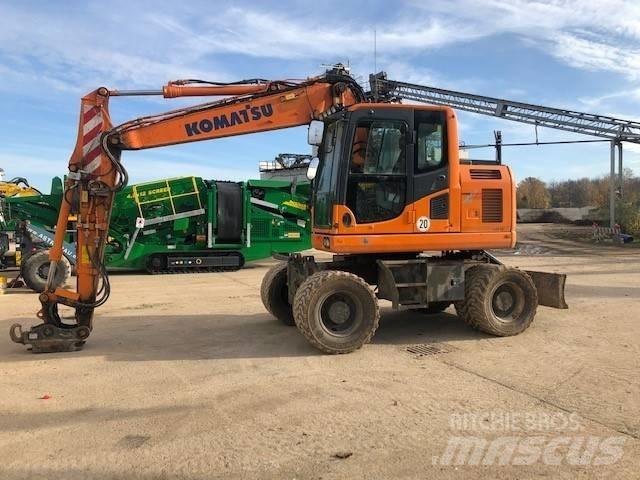 Komatsu PW148-10 Pelle sur pneus