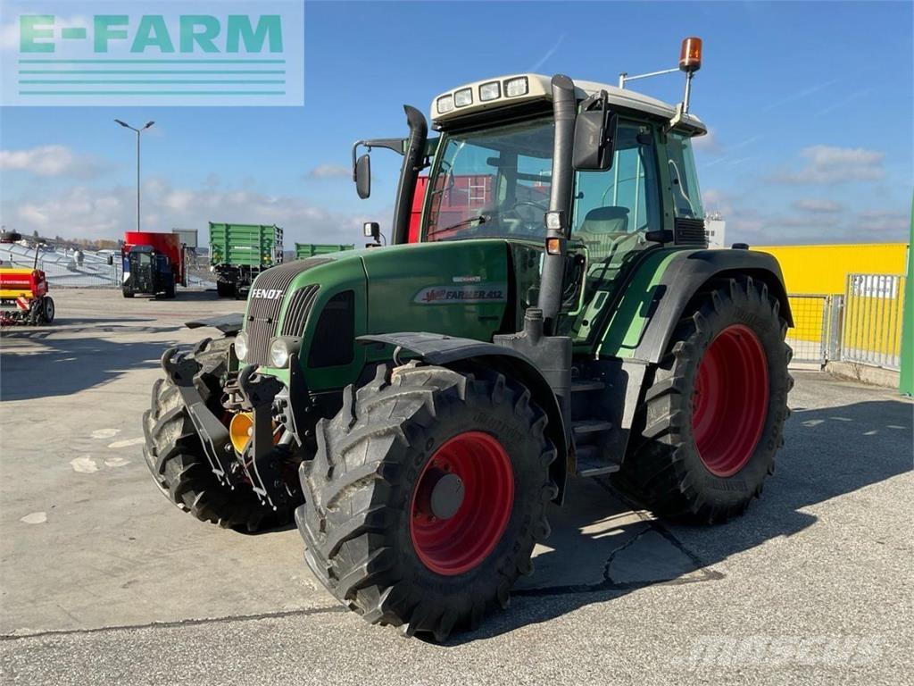 Fendt 412 Vario Tracteur