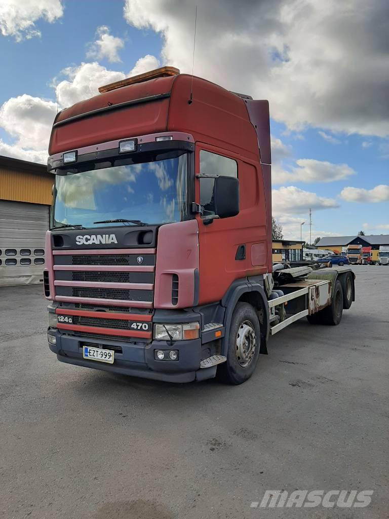 Scania R 124 Camion ampliroll