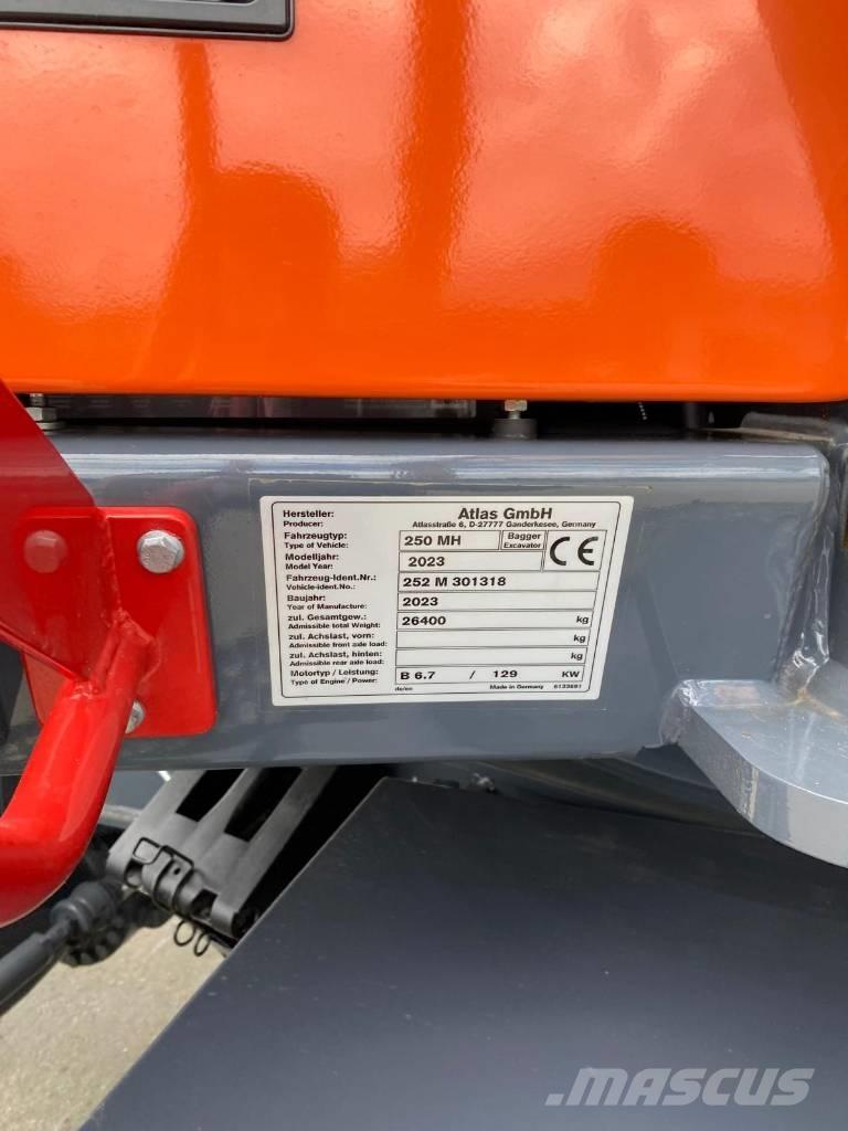 Atlas 250MH Pelle à déchets