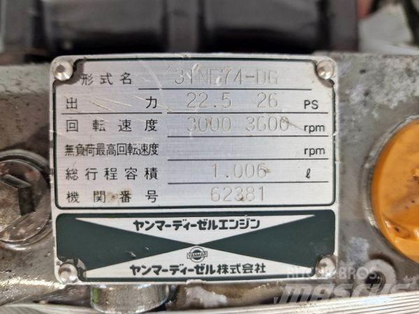 Yanmar 3TNE74-DG Moteur