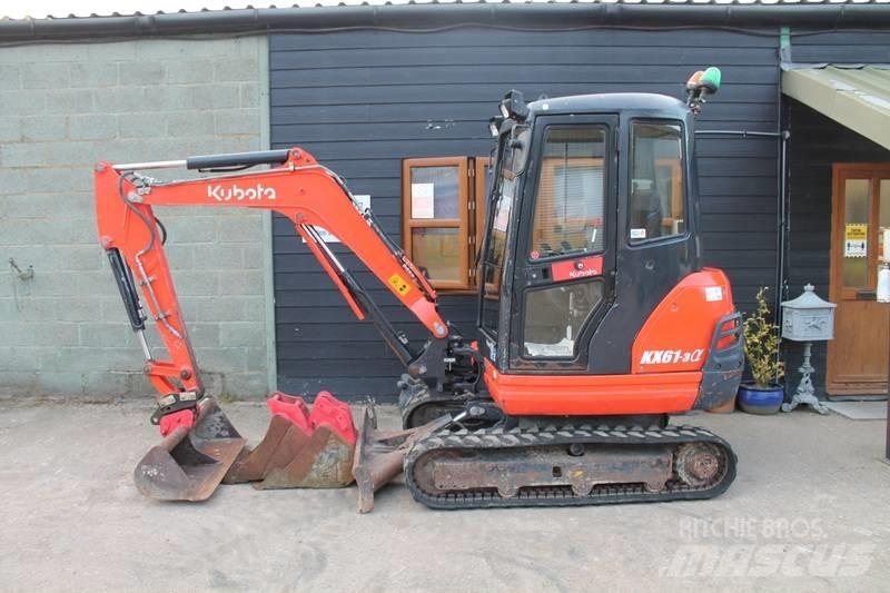 Kubota KX 61-3 Mini pelle < 7t