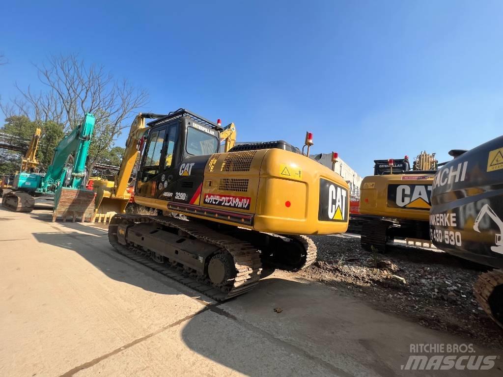 CAT 329D Pelle sur chenilles