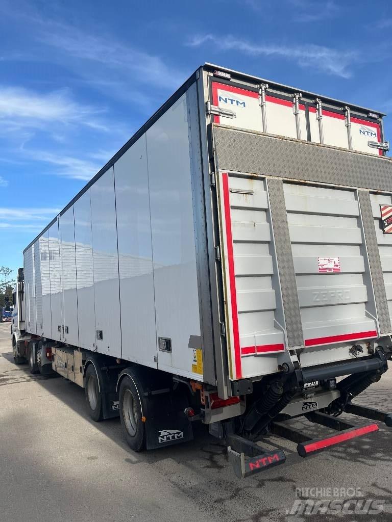 NTM CITY TRAILER Semi remorque fourgon