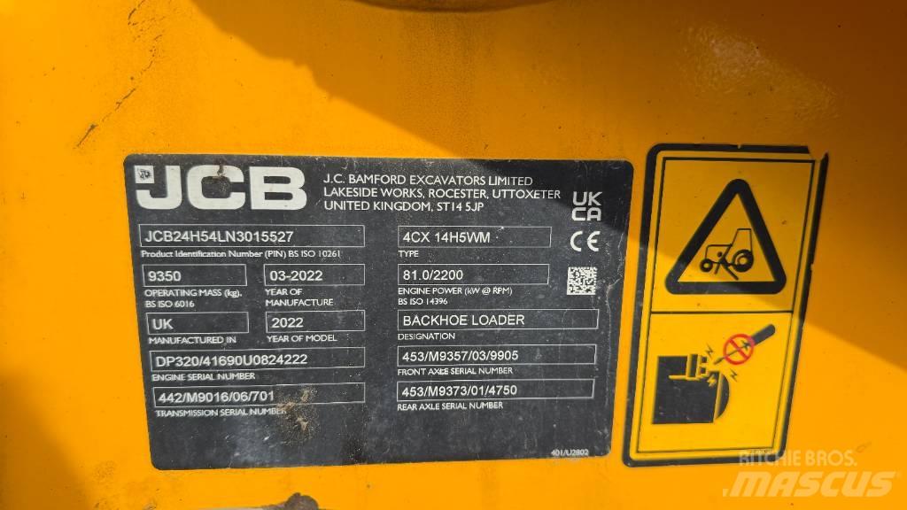 JCB 4 CX Pro Tractopelle