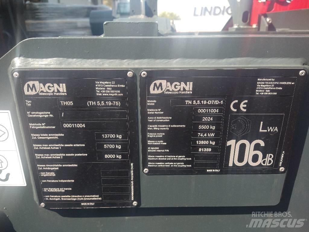 Magni TH 5.5 19 P Chariot télescopique