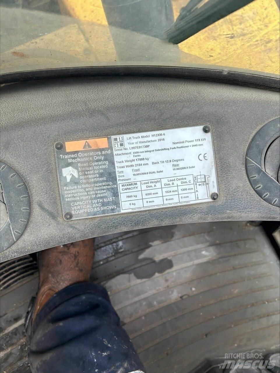 Hyster H12.00XM6 Chariots diesel