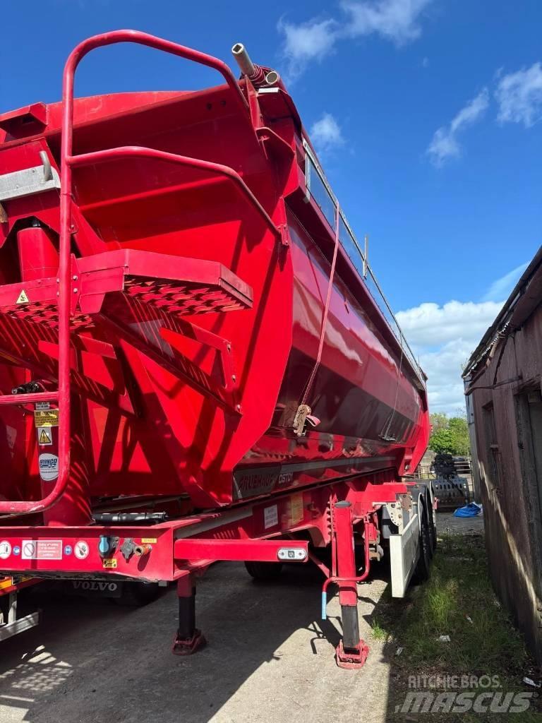 Fruehauf Halfpipe Benne semi remorque