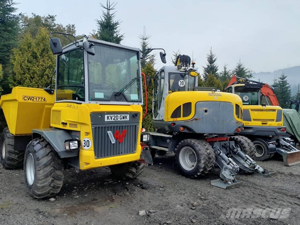 Wacker Neuson EW100 Pelle sur pneus