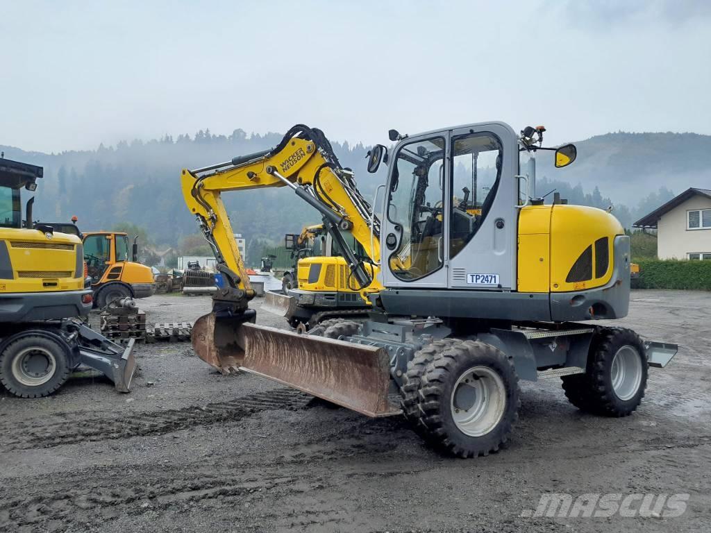 Wacker Neuson EW100 Pelle sur pneus