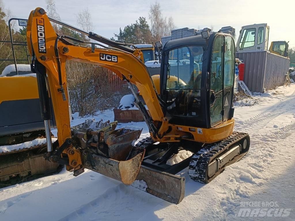 JCB 8025 ZTS Pelle sur chenilles