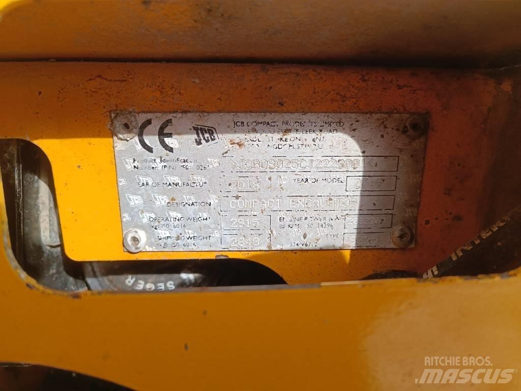 JCB 8025 ZTS Pelle sur chenilles