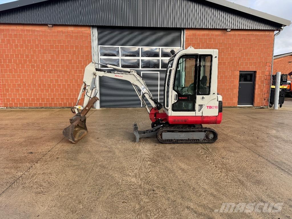 Takeuchi TB 016 Mini pelle < 7t