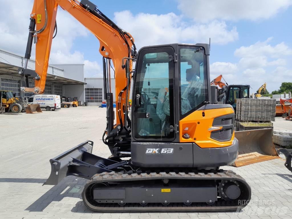Doosan DX 63-7 Mini pelle < 7t