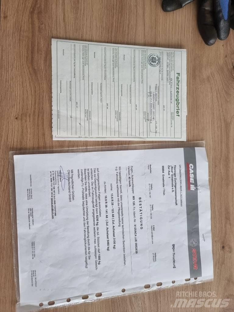 CASE MX 120 Tracteur