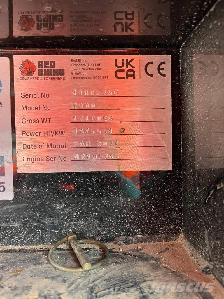 Red Rhino 7000 Concasseur