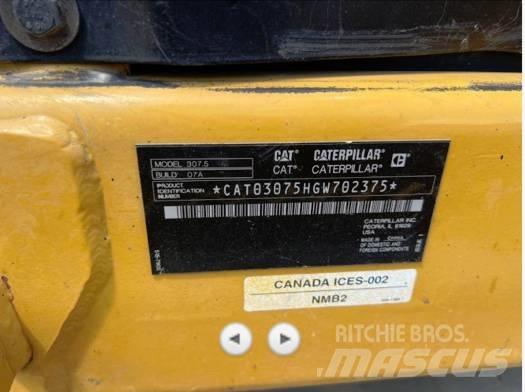 CAT 307.5 Pelle sur chenilles