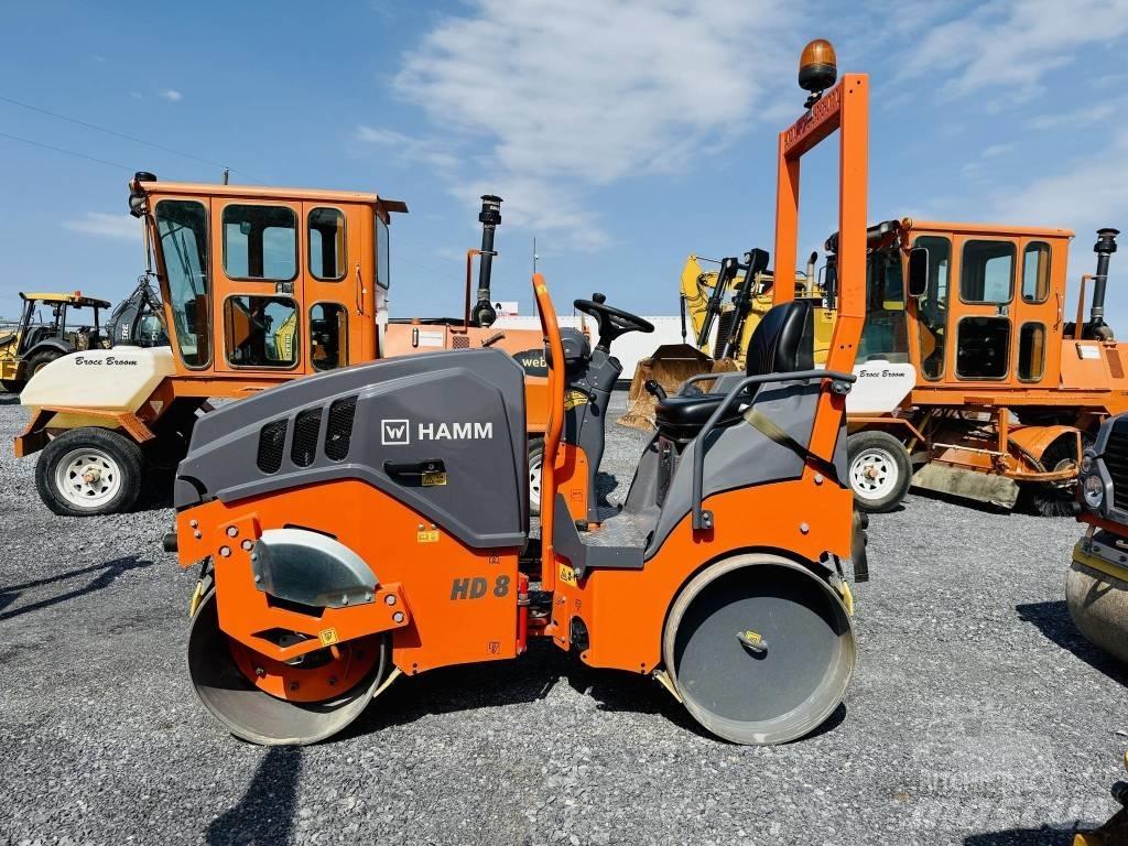Hamm HD 8 VV Rouleaux tandem