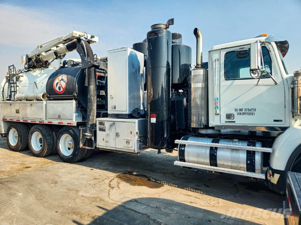 Western Star 4900 SB Camion aspirateur, Hydrocureur