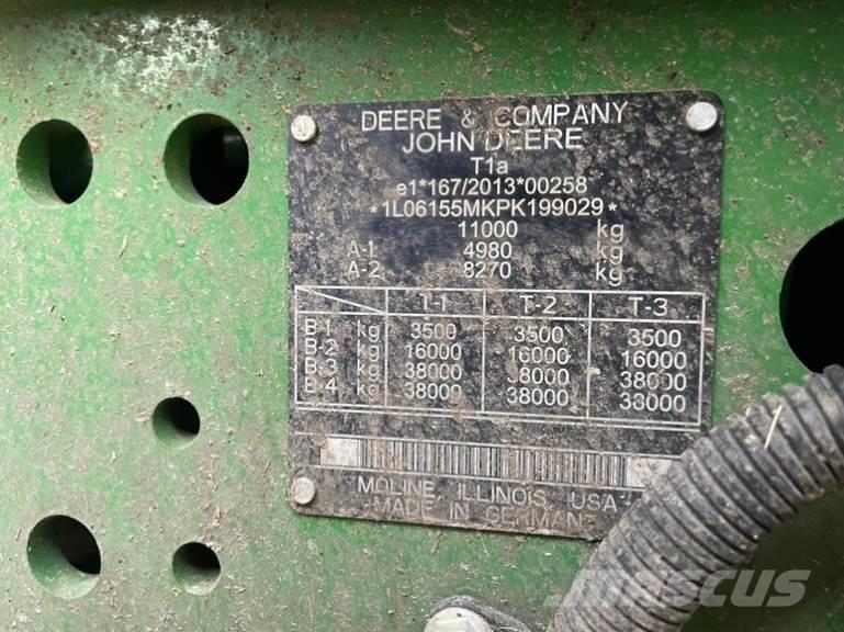 John Deere 6155M Tracteur