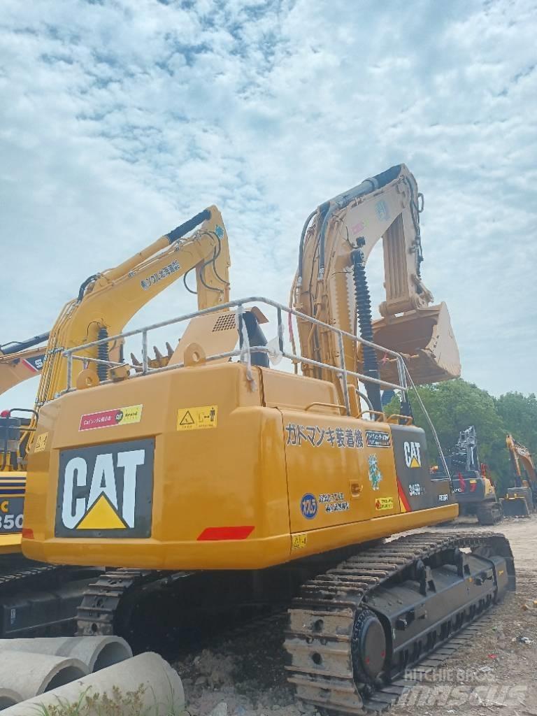 CAT 349D2L Pelle sur chenilles
