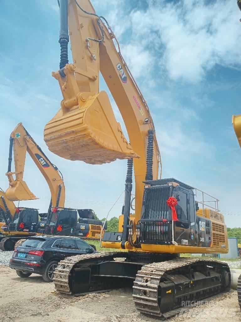 CAT 349D2L Pelle sur chenilles
