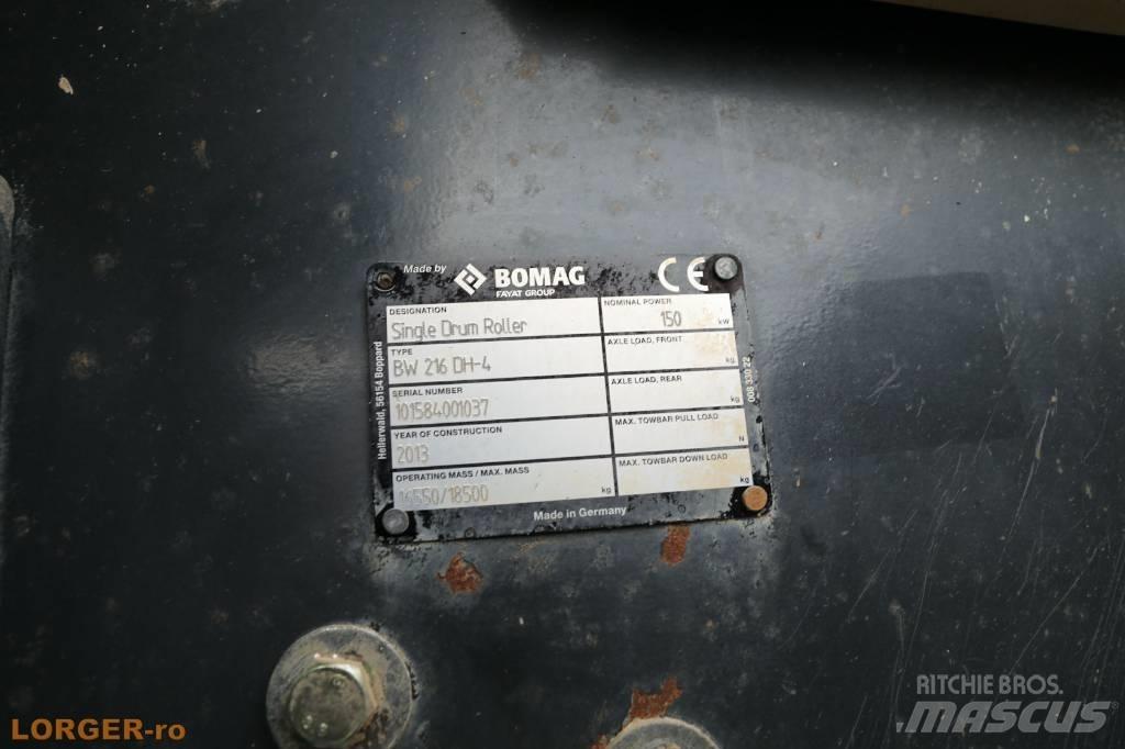 Bomag BW 216 D H-4 Rouleaux monocylindre