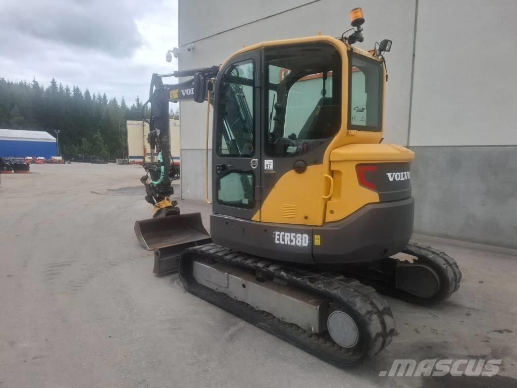 Volvo ECR 58 D Mini pelle < 7t