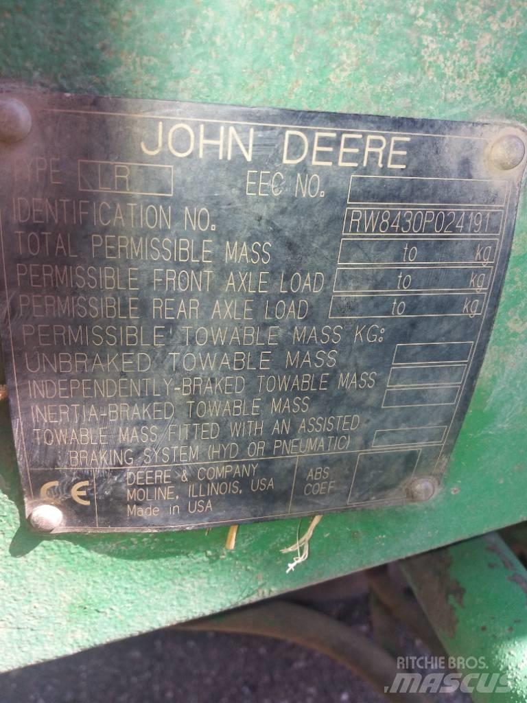 John Deere 8430 Tracteur