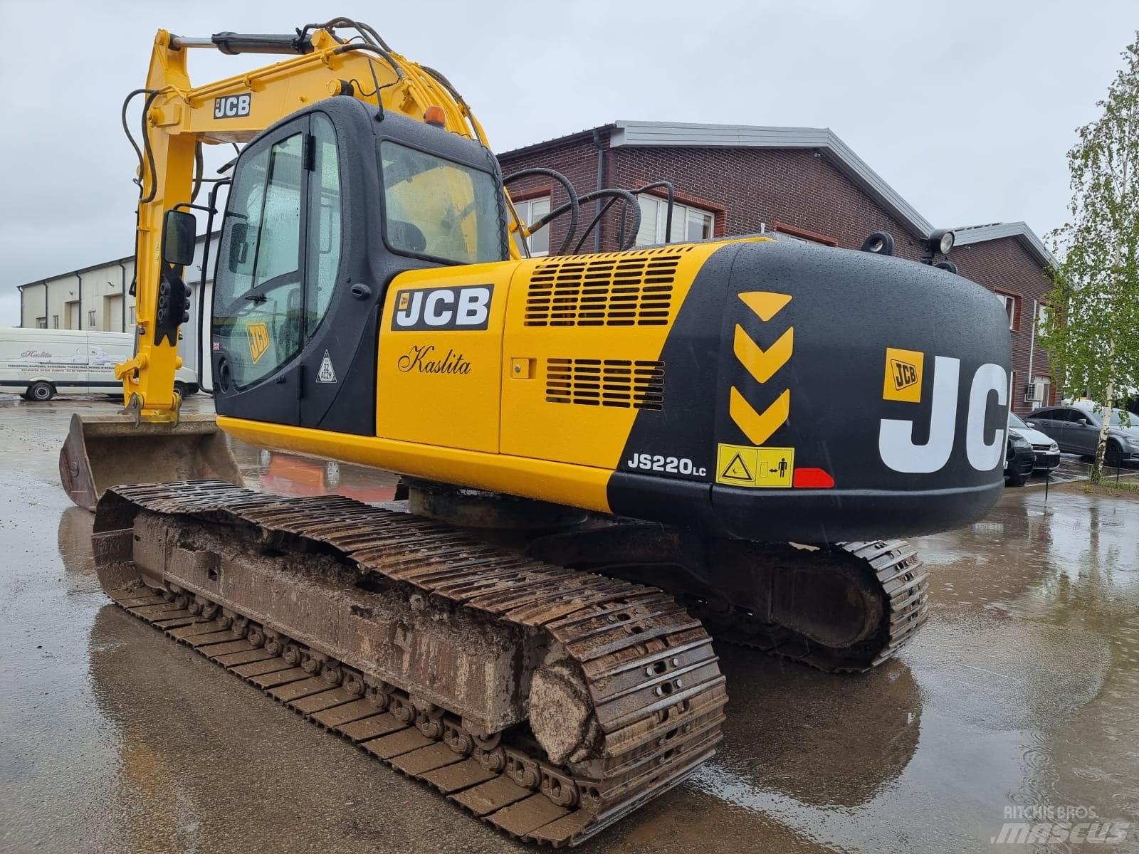 JCB JS 220 LC Pelle sur chenilles