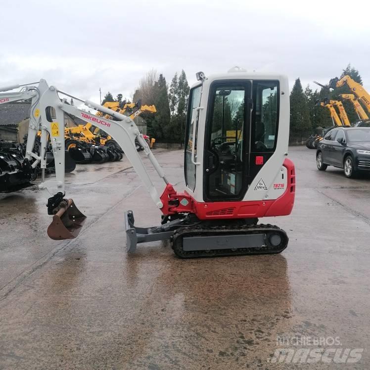 Takeuchi TB216 Mini pelle < 7t
