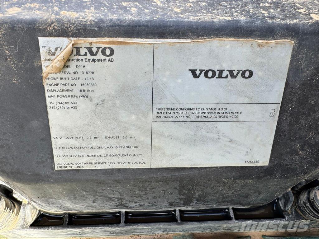 Volvo A30F Tombereau articulé