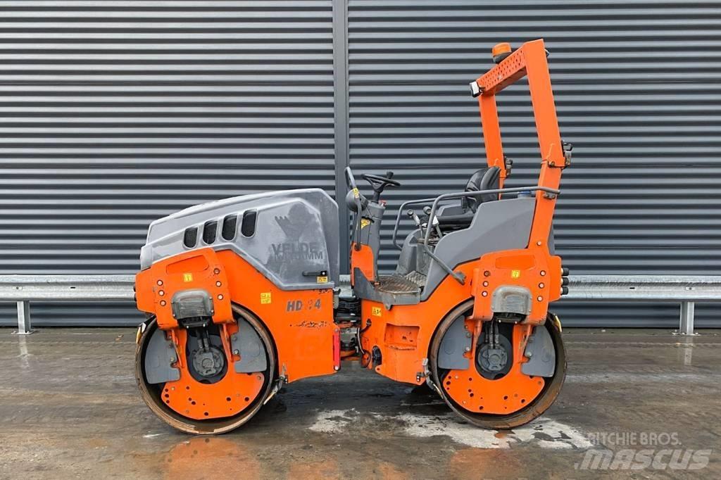 Hamm HD 14 VV Rouleaux tandem