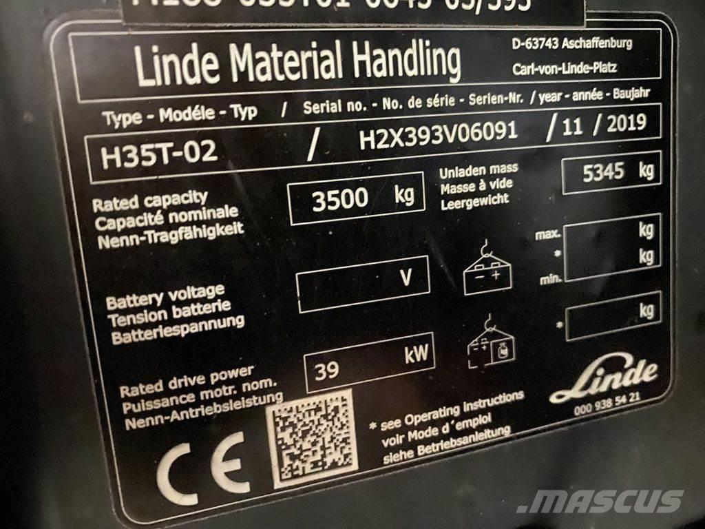 Linde H35T-02 Chariots GPL