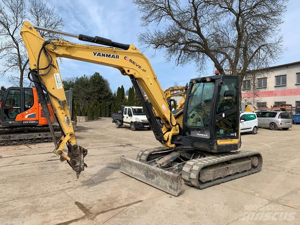 Yanmar Vio 80-1A Mini pelle 7t-12t