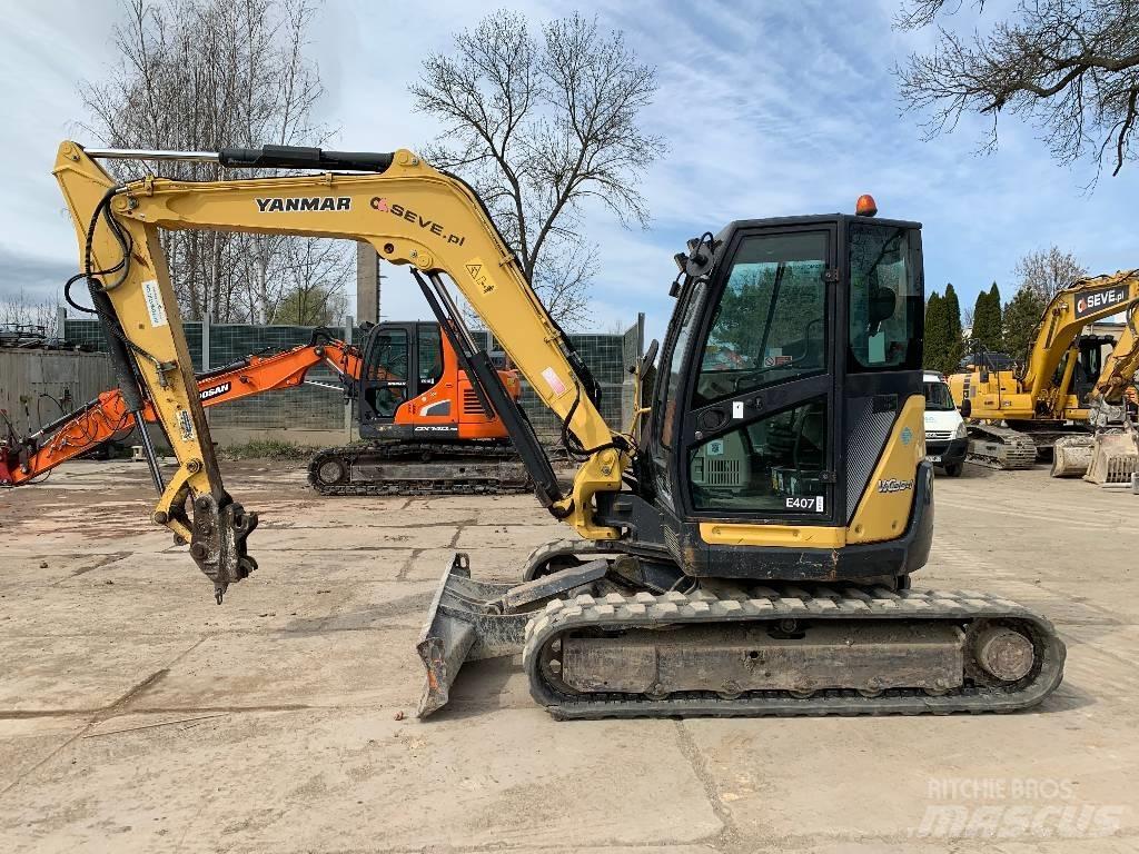 Yanmar Vio 80-1A Mini pelle 7t-12t