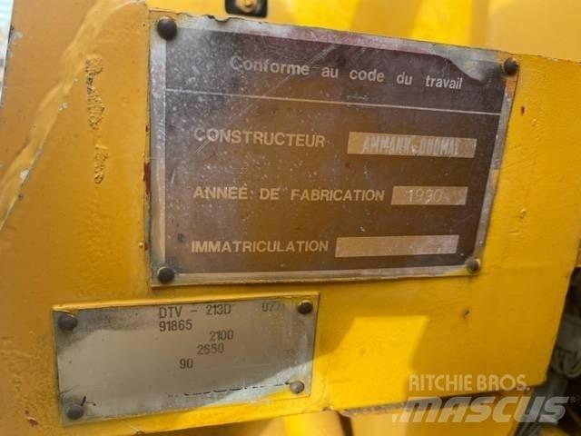 Ammann DTV 213D Rouleaux tandem