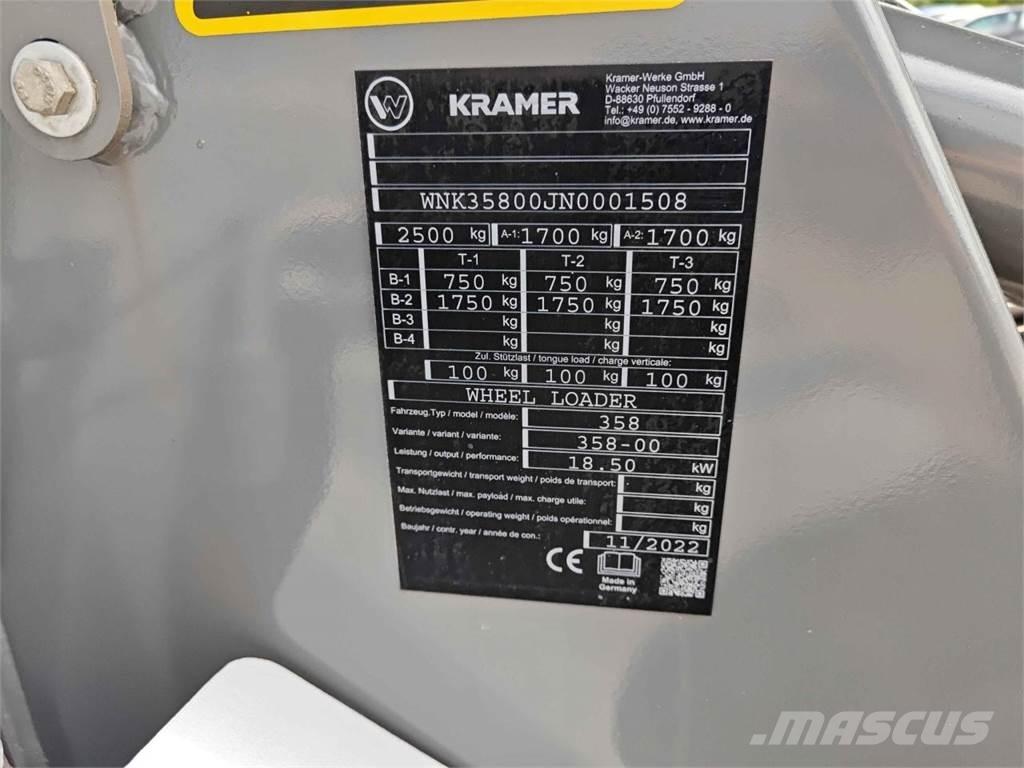 Kramer KL12.5 Chargeuse sur pneus