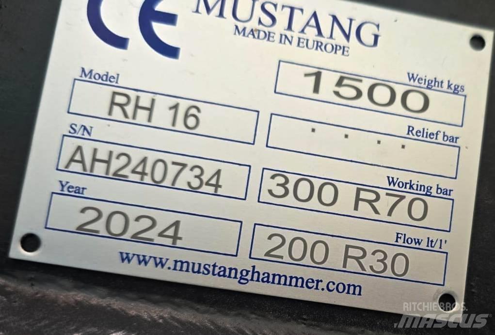 Mustang RH16 Broyeur de végétaux