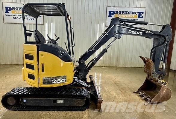 John Deere 26G Mini pelle < 7t