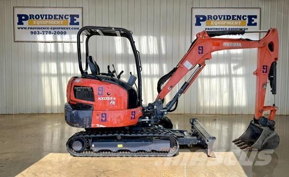 Kubota KX033-4 Mini pelle < 7t