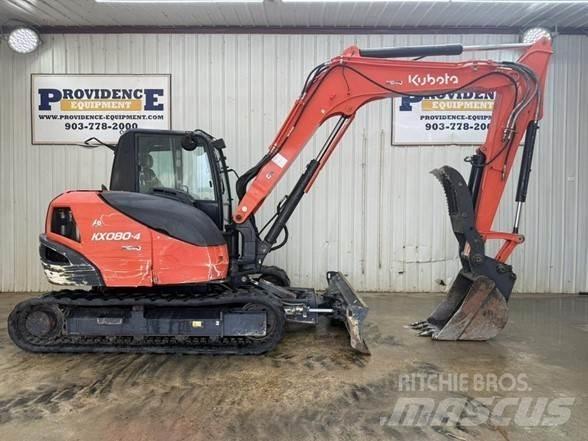 Kubota KX080-4 Pelle sur chenilles