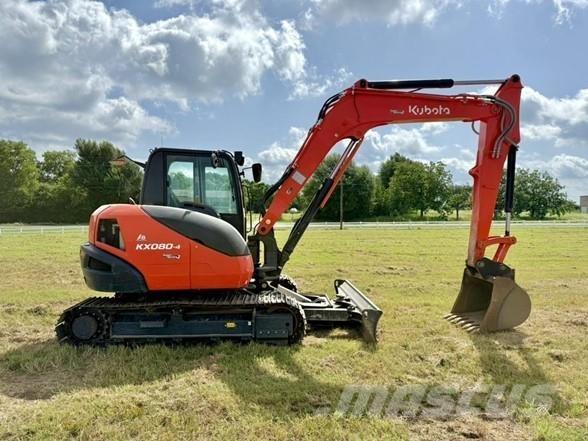 Kubota KX080-4 Pelle sur chenilles