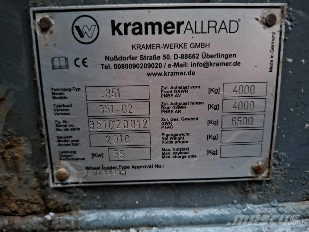 Kramer 480 Chargeuse sur pneus