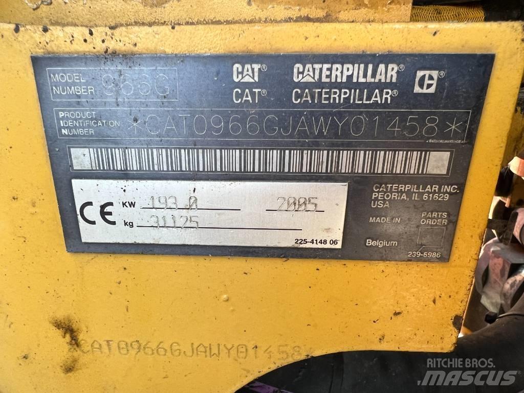 CAT 966 G II Chargeuse sur pneus